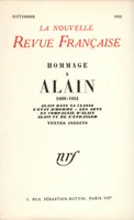 Hommage ŕ Alain N' (Septembre 1952), (1868-1951)