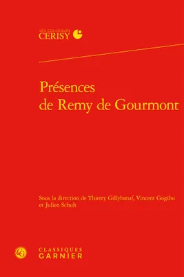 Présences de Remy de Gourmont