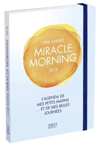 Livres Bien être Développement personnel Une année Miracle Morning 2018 Hal Elrod