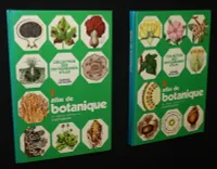 Atlas de botanique (2 volumes) : Les Végétaux inférieurs ou cryptogames - Les Végétaux supérieurs ou phanérogames
