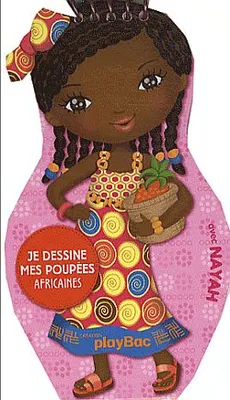 Carnets de dessin Minimiki : Je dessine mes poupées africaines