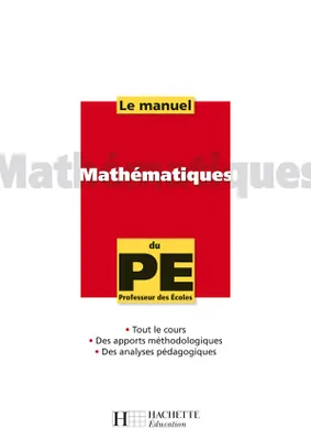 La manuel de Mathématiques du PE