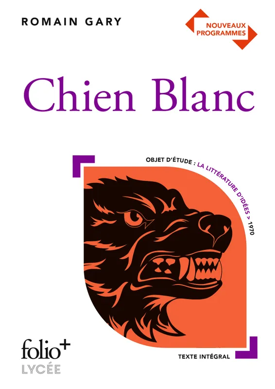 Livres Littérature et Essais littéraires Œuvres Classiques Classiques commentés Chien blanc Romain Gary