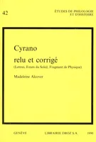 Cyrano relu et corrigé (Lettres, Estats du Soleil, Fragment de Physique)