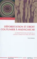 Déforestation et droit coutumier à Madagascar - les perceptions des acteurs de la gestion communautaire des forêts, les perceptions des acteurs de la gestion communautaire des forêts