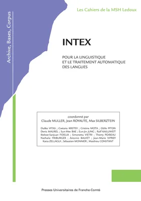 INTEX, Pour la linguistique et le traitement automatique des langues