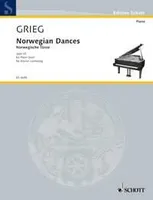 Dances Norvégiennes, op. 35. piano (4 hands).