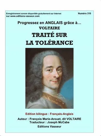 Livres Dictionnaires et méthodes de langues Méthodes de langues Traité sur la tolérance Joseph McCabe, Voltaire