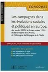Les campagnes dans les évolutions sociales et politiques en Europe, des années 1830 à la fin des années 1920, étude comparée de la France, de l'Allemagne, de l'Espagne et de l'Italie