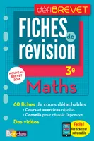 DéfiBrevet - Fiches de révision - Maths 3e