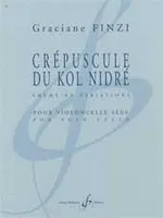 Crépuscule du Kol Nidré, Thème et variations pour violoncelle seul
