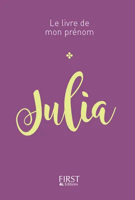 Le livre de mon prénom, 56, Julia