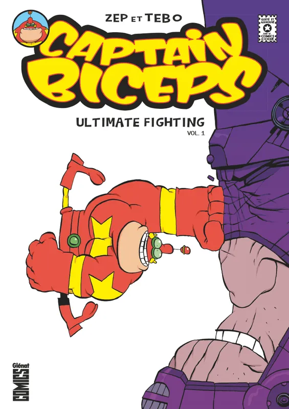 Livres BD Comics Captain Biceps, Ultimate Fighting Vol. 1, Dark Crystal Tébo