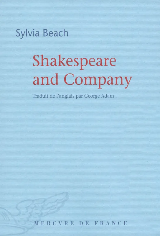 Shakespeare and Company Sylvia Beach