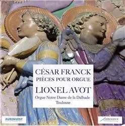 CD - Cesar franck - Pièces pour orgue