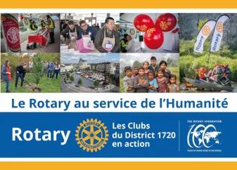Rotary, Les clubs du district 1720 en action
