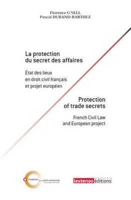 la protection du secret des affaires, ÉTAT DES LIEUX EN DROIT CIVIL FRANÇAIS ET PROJET EUROPÉEN