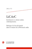 LiCArC, Poétique du lieu fictionnel dans le roman de la Péninsule arabe