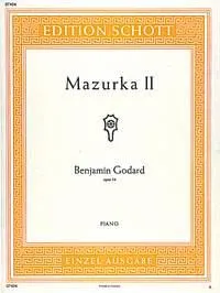 Mazurka II B-flat major, op. 54. piano.