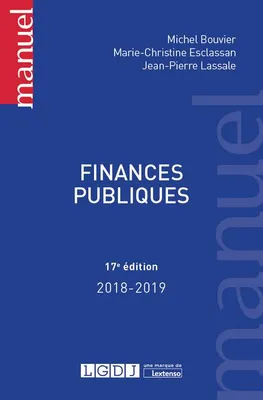 FINANCES PUBLIQUES - 17EME EDITION