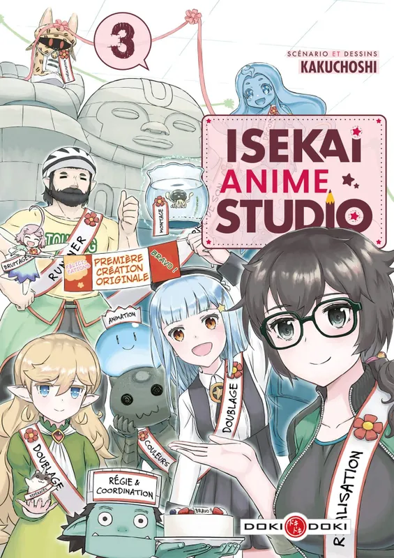 Livres Mangas 3, Isekai Anime Studio - vol. 03 Kakuchoshi