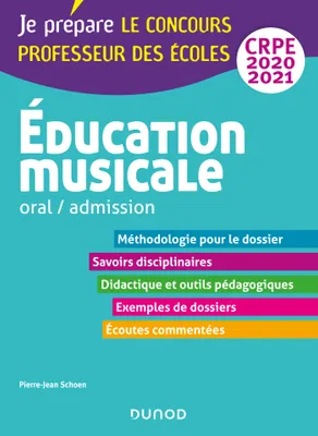 Education musicale - Oral / admission - CRPE 2020-2021