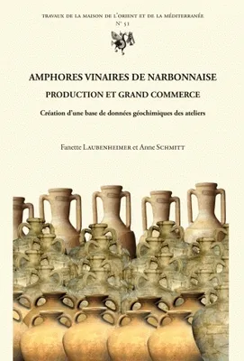 Amphores vinaires de Narbonnaise. Production et grand commerce, Création d'une base de données géochimiques des ateliers