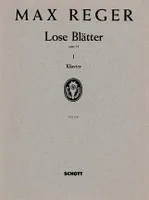 Lose Blätter, op. 13. Piano.
