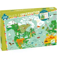Puzzle observation 200 pcs - Tour du monde
