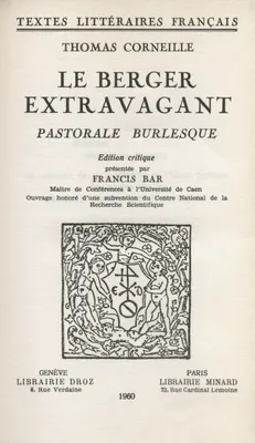 Le Berger extravagant, Pastorale burlesque