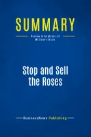 Summary: Stop and Sell the Roses, Review and Analysis of McCann's Book