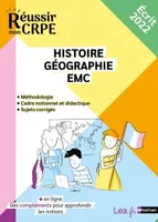 Histoire, géographie, EMC, Écrit 2022 et 2023
