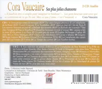 CORA VAUCAIRE Ses plus jolies chansons Cora Vaucaire