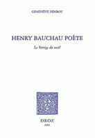 Henry Bauchau poète : le vertige du seuil