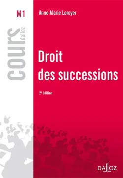 Droit des successions - 2e éd., Cours