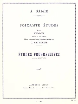 60 études, vol. 2, études progressives op. 32