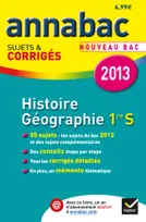 Histoire, Sujets et corrigés du bac (Histoire et Géographie) - Première S