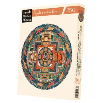 Puzzle Bois - 150 pièces - Mandala de Vajrabhairava