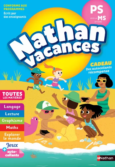 Livres Scolaire-Parascolaire Cahiers de vacances Nathan Vacances Maternelle PS vers la MS 3/4 ans Catherine Serres