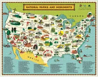 Jeux et Jouets Puzzle Puzzle de plus de 500 pièces Puzzle National Parks 1000 pièces
