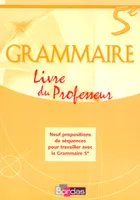 GRAMMAIRE BORDAS 5EME GUIDE DU PROFESSEUR 2005