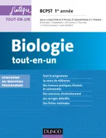 Biologie tout-en-un BCPST 1re année - 3e éd. - Conforme au nouveau programme, Conforme au nouveau programme