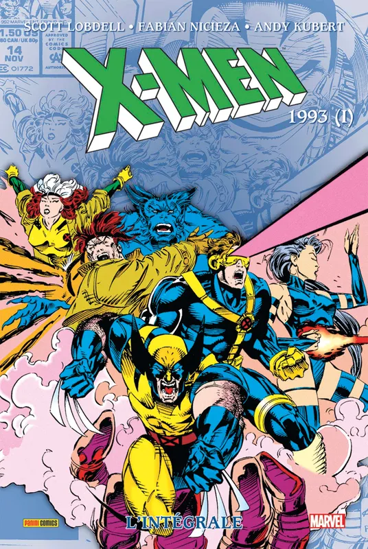 Livres BD Comics X-Men: L'intégrale 1993 I (T32) Scott Lobdell, Fabian Nicieza, Peter David