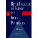 Revue française d'histoire des idées politiques - 33