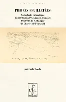 Pierres feuilletées, Anthologie thématique du "dictionnaire touareg-français, dialecte de l'ahaggar" de charles de foucauld