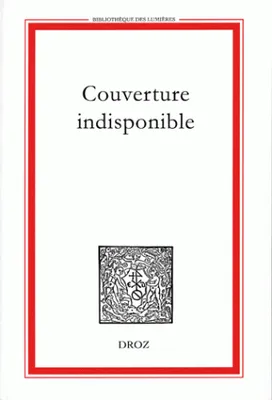 Conscience et réalité : Etudes sur la philosophie française au XVIIIe siècle