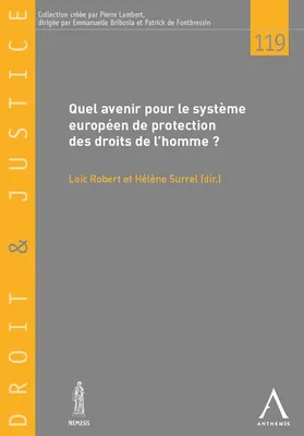 Quel avenir pour le système européen de protection des droits de l'homme ?, Actes du colloque du 29 mars 2019