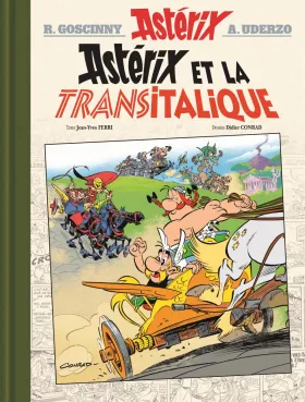 Livres BD Les Classiques Astérix 37 version luxe, Astérix et la Transitalique Didier Conrad