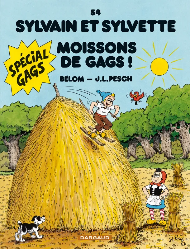 Livres BD BD adultes Sylvain et Sylvette., 54, Sylvain et Sylvette - Tome 54 - Moissons De Gags ! Bélom