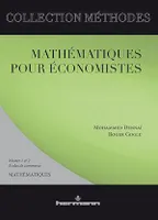 Mathématiques pour économistes, Master 1 et 2 - Écoles de commerce